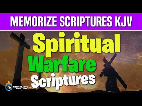 SCRIPTURES SPIRITUAL WARFARE- Memorize KJV scriptures with text