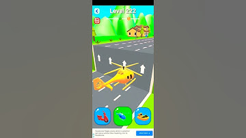 Level 222 Funny Gameplay Video hyper Casual funny🤩 Shape-Shifting game #viral #shorts #trendingshort