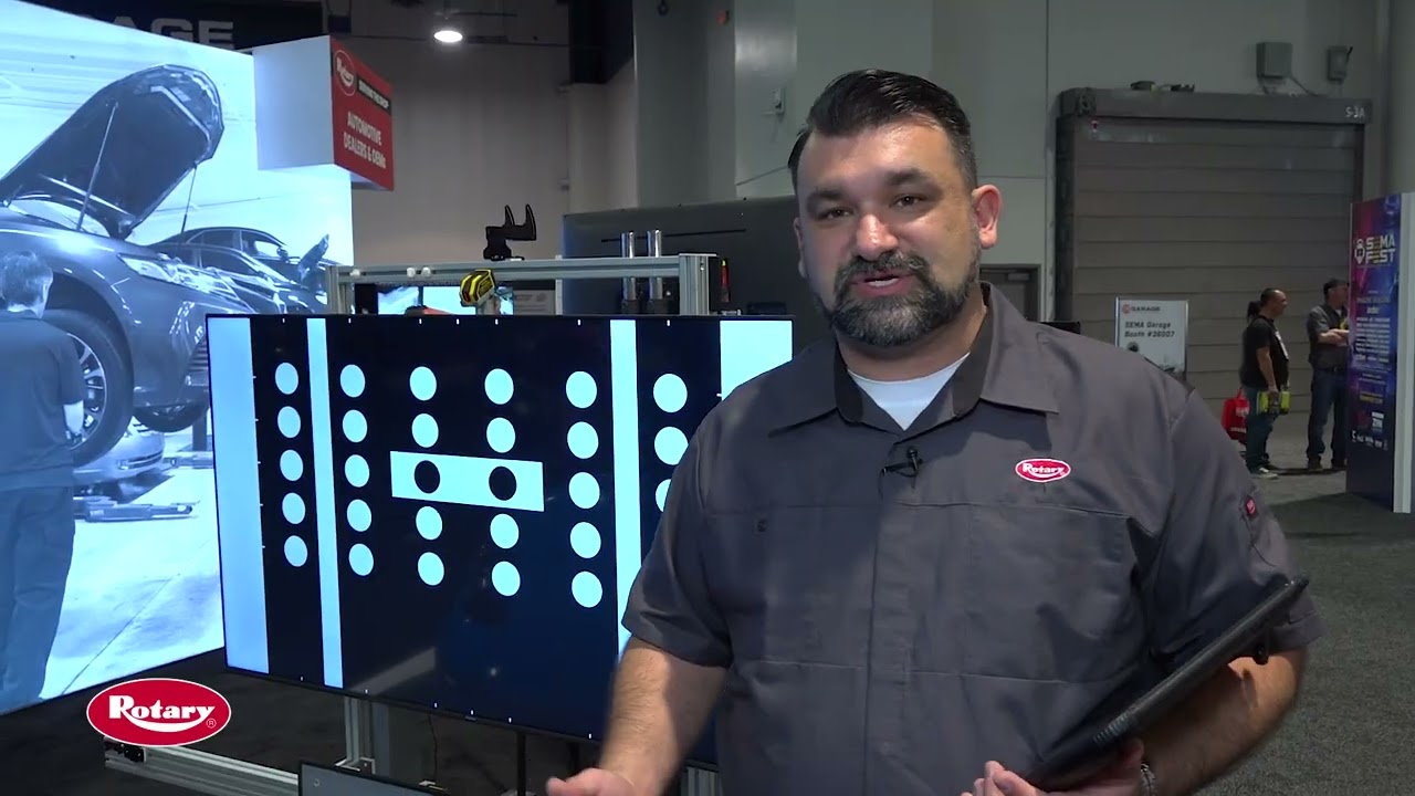 SEMA 2023 Rotary MCS Mobile ADAS Calibration System
