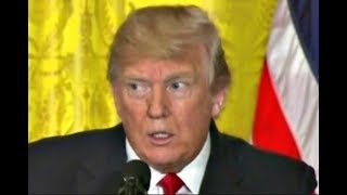 Trump Starts Rambling when asked about a possible meeting with Mueller