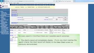 Video 3a   Searching for Client Records Final