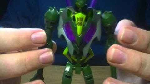 video review of transformers animated waspinator