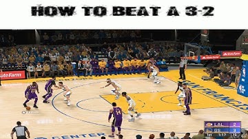 How to Beat a zone in NBA2k20: Part 1: 3-2 Zone