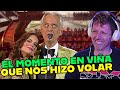 ANDREA BOCELLI Y LARISSA MARTÍNEZ CON TE PARTIRO | CANTAUTOR REACTION