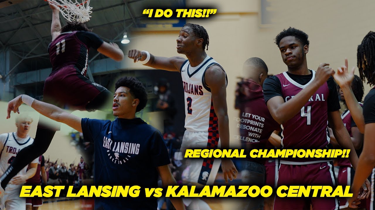 East Lansing showed why they're the best team in the state... | East Lansing vs Kalamazoo Central