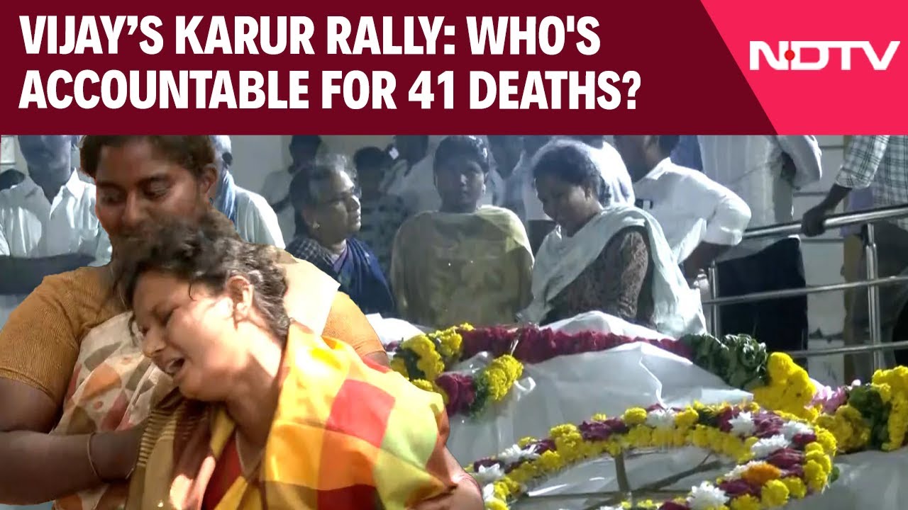 Karur Death | Who's Accountable For 41 Deaths Of Vijay's Rally? Families Wait, TVK Moves High Court
