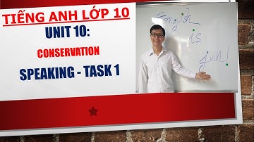 Tiếng Anh lớp 10 - Học SGK - Unit 10: Conservation - Speaking - Task 1.