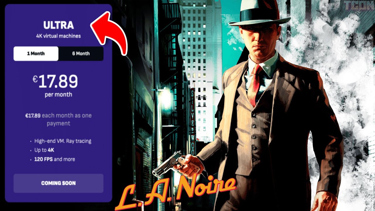 BOOSEROID 4K ULTRA - L.A. Noire на Boosteroid в 4K 