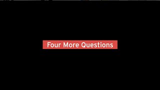 Acting Exercises with Artistic Director Tim Carroll: Episode #4 - Four More Questions
