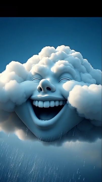 Ketika Awan Menjadi Terlalu Bahagia... dan Mulai Menghujani Tawa laughingcloud #funnycloud #cloudcomedy