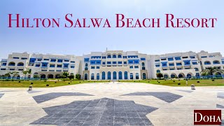 Hilton Salwa Beach resort | Desert Falls Water Park | Doha | Qatar | 4K