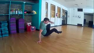 Levitating Side Kick Through - Animal Flow Exam Video