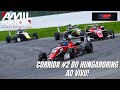 EUROFORMULA OPEN 2024 | RODADA DO HUNGARORING | CORRIDA #2 - AO VIVO E COM IMAGENS