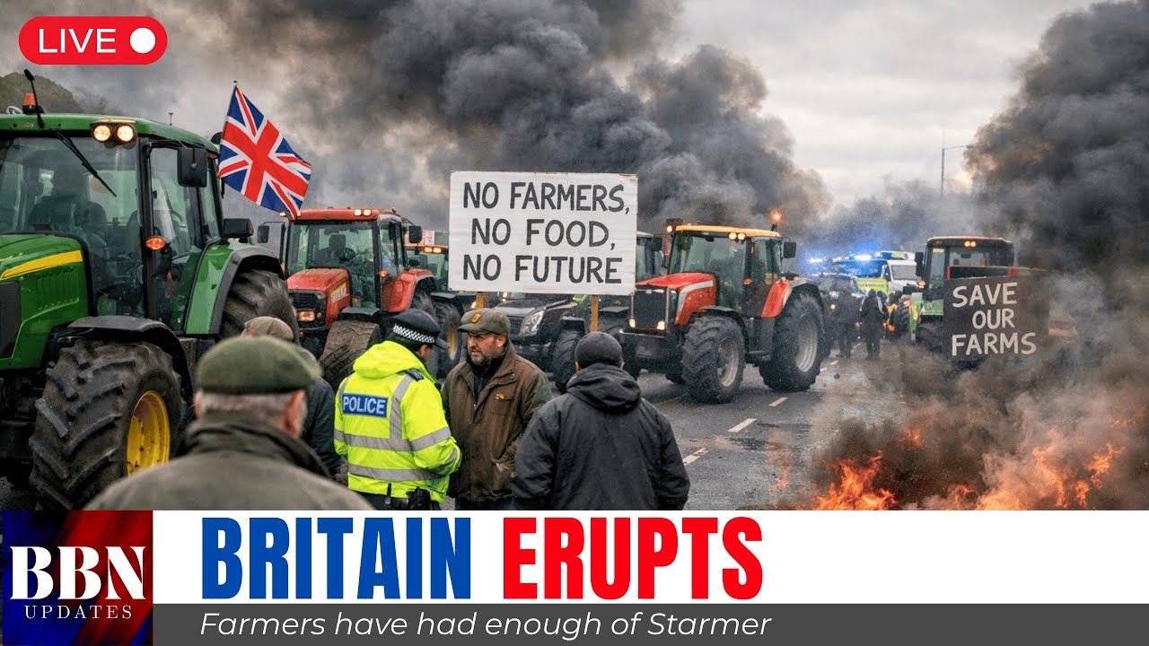 BREAKING: Farmers DECLARE WAR on Starmer Food Supplies BLOCKED, Government PANICKING, Britain ERUPTS