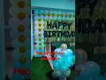 Happy birthday decoration #yamrajballoonsdecorations #balloondecoration #happybirthday #short