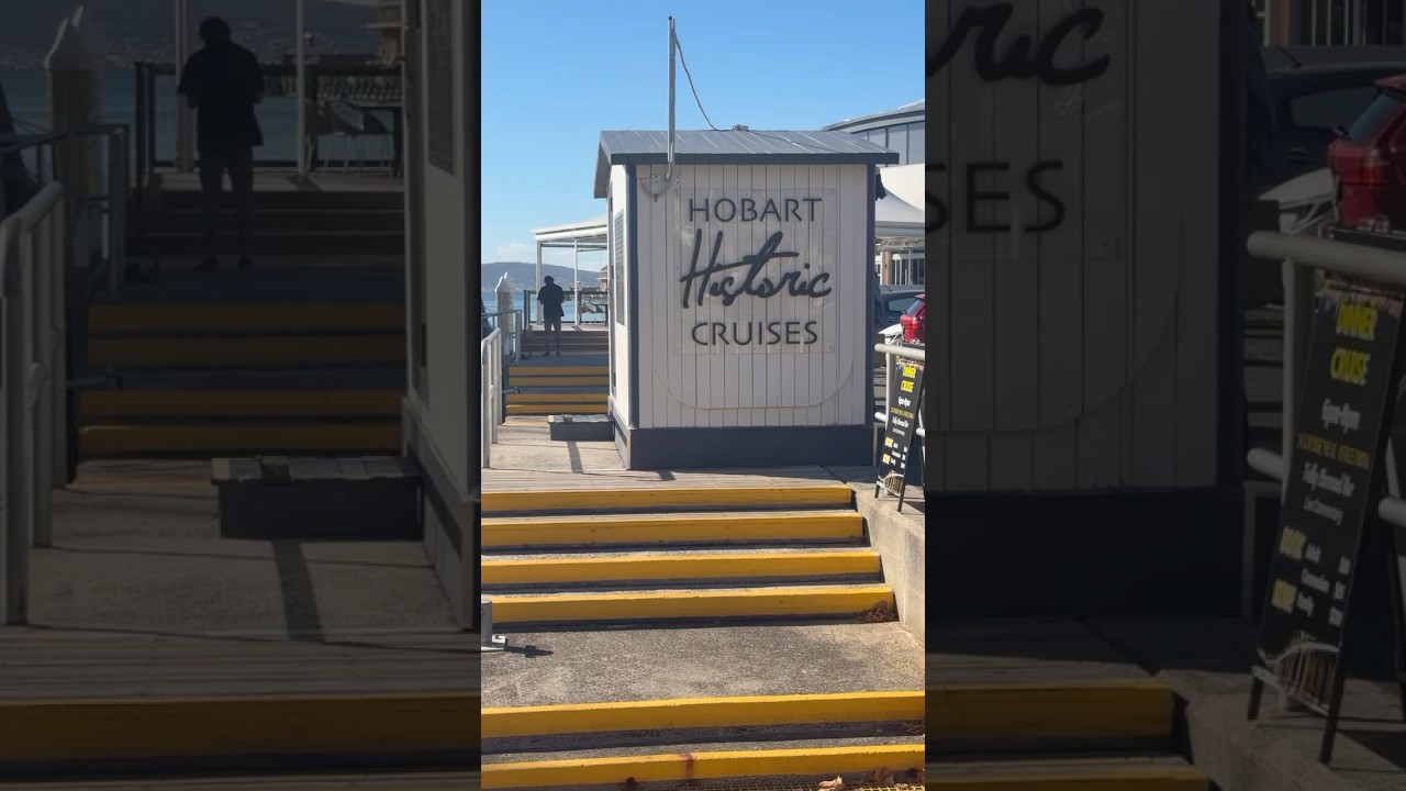 Hobart Historic Cruise 🚢 #youtubeshorts #shorts #hobart #tasmania #shortholiday