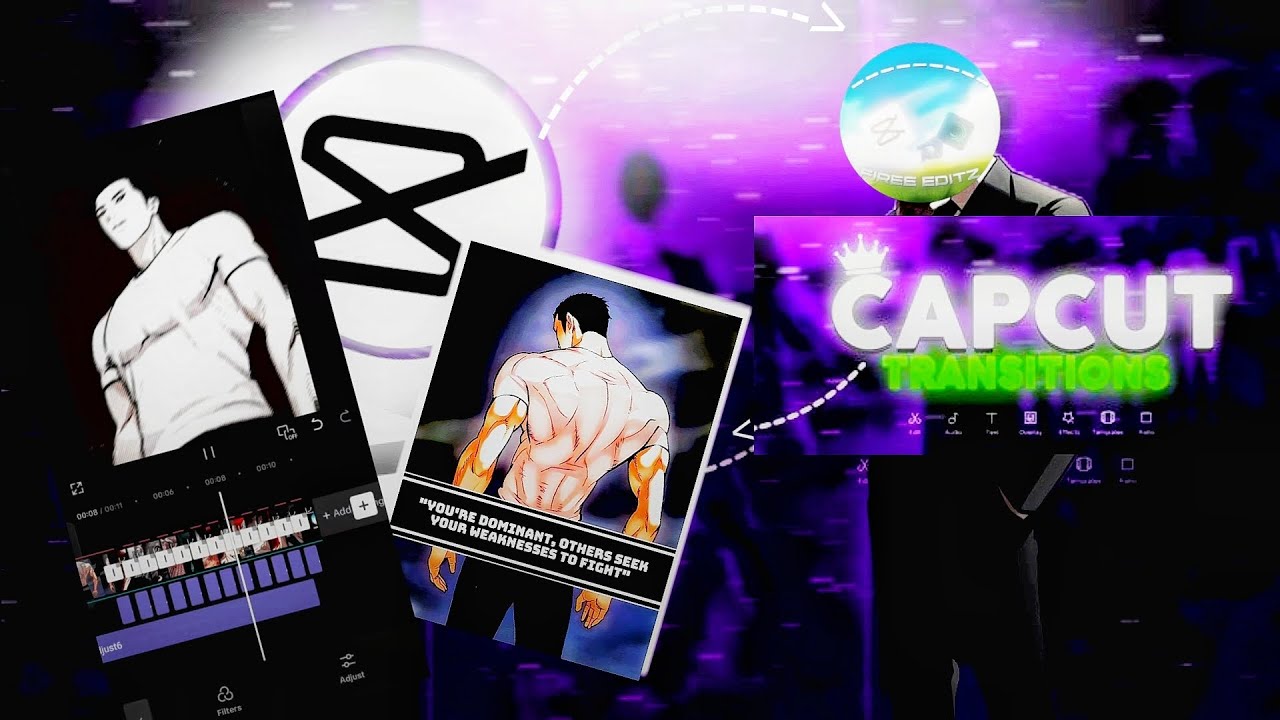 CAPCUT TRANSITION LIKE ALIGHT MOTION | CAPCUT TUTORIAL |#animeedit #tut ...