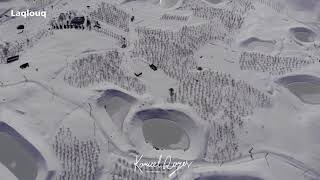 White Lebanon | لبنان الأبيض - snow footage | soft music screenshot 1