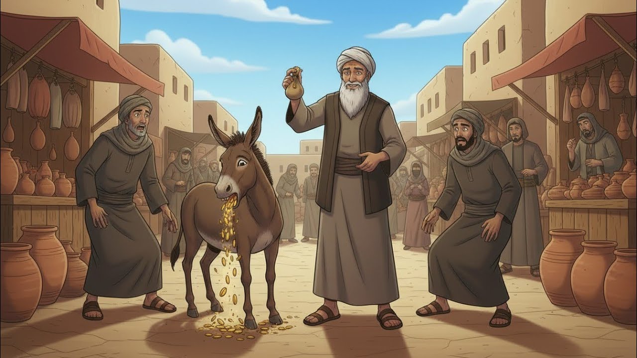 ثلاث مخادعين و خزّاف الحكيم في بغداد | قصة الذكاء الذي هزم الطمع | قصة مشوقة قصة ممتعة