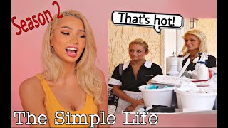 Reacting to The Simple life with Paris Hilton &amp; Nicole Richie (season 2)(most hilarious moments)