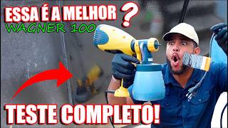 PISTOLA DE PINTURA ELETRICA WAGNER CONTROL SPRAY 100 | VALE A PENA? É A MELHOR?