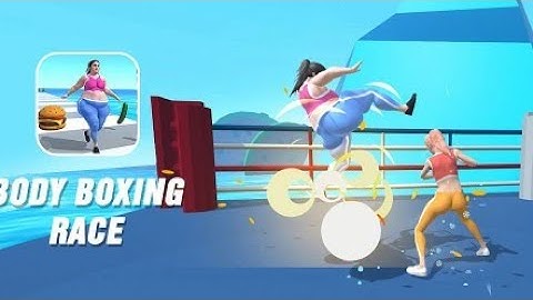 body Boxing 🥊 RACE 3D gameplay/noob vs Pro vs Hacker @GamezShooter