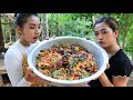 Yummy cooking crab with corn salad recipe - Cooking skill