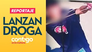 REPORTAJE | LANZAN DROGA: "Los resorteros" de la cárcel de Colina | Contigo en la Mañana