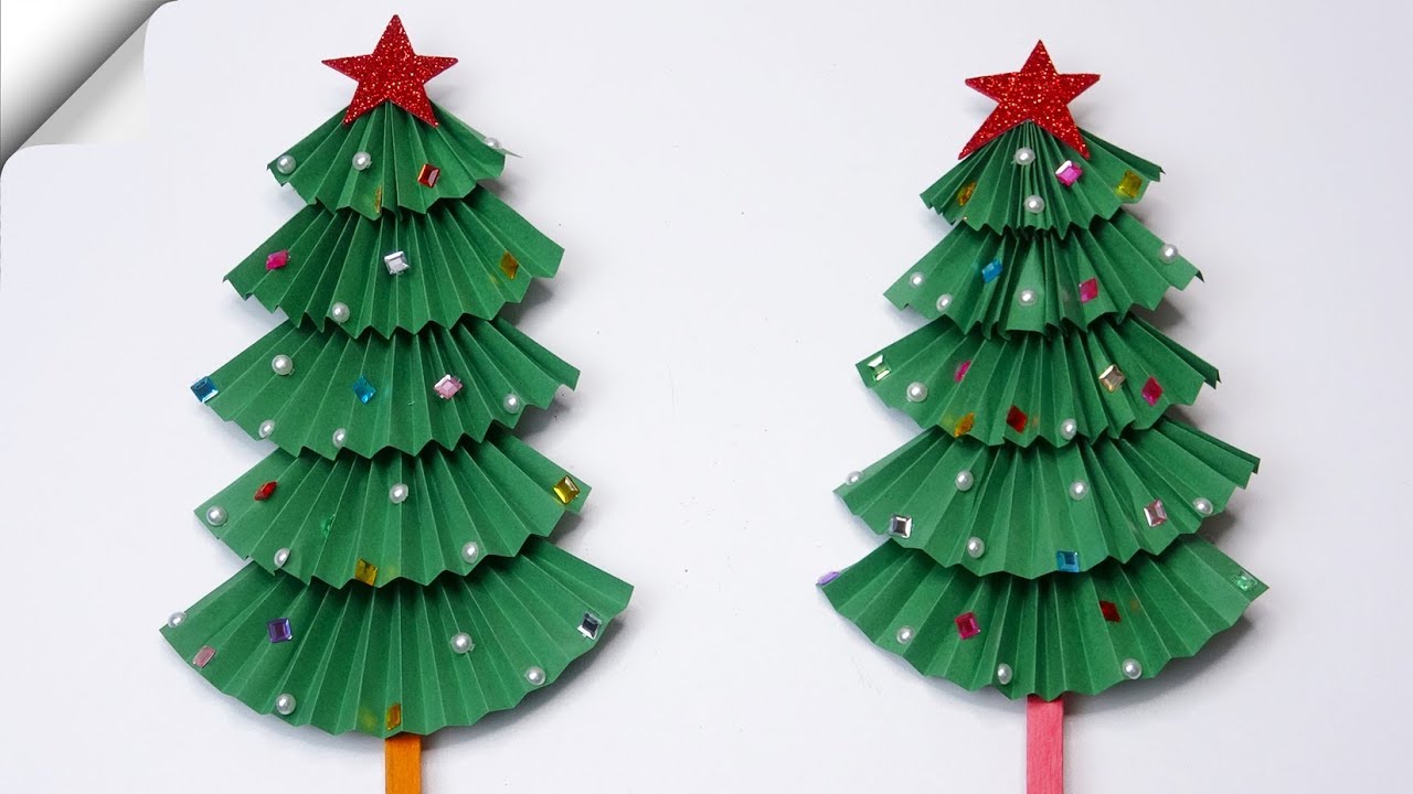 DIY christmas tree Christmas crafts Christmas tree - YouTube