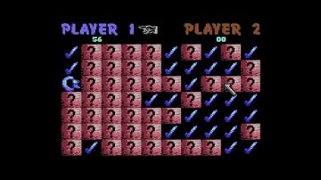 Interlaced Pairs Longplay (Commodore 64 Game) - Level: Easy - Warning: Contains Flashing Lights!