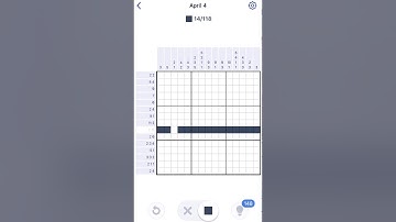Nonogram April 4 2020