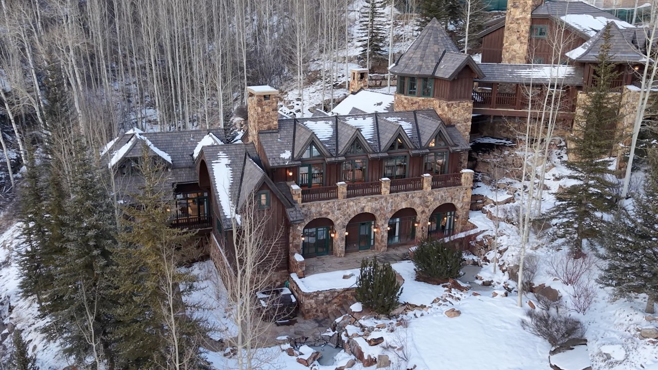 $13.9M Vail Mansion in Exclusive Gated Community – Insane Views & Amenities!