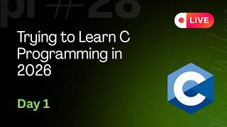 Day 1 - Trying to Learn C Programming in 2026!