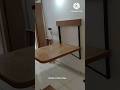 Space Saving Dining Table Furniture Work in Ahmedabad | #ytshorts #diningtabledesign #diningroomsets