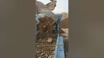 Magnesite mud and stone separator is also called earth and stone separator#centrifuge