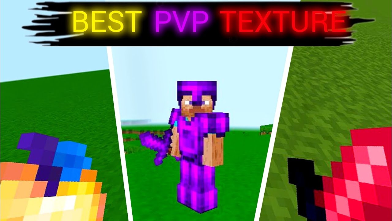 Top 3 Best PVP Texture Pack ForMinecraft PE ||YouTubers TexturPack MCPE ...