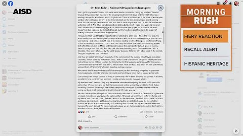 North Texas superintendent goes viral for his response to criticism of public school teachers