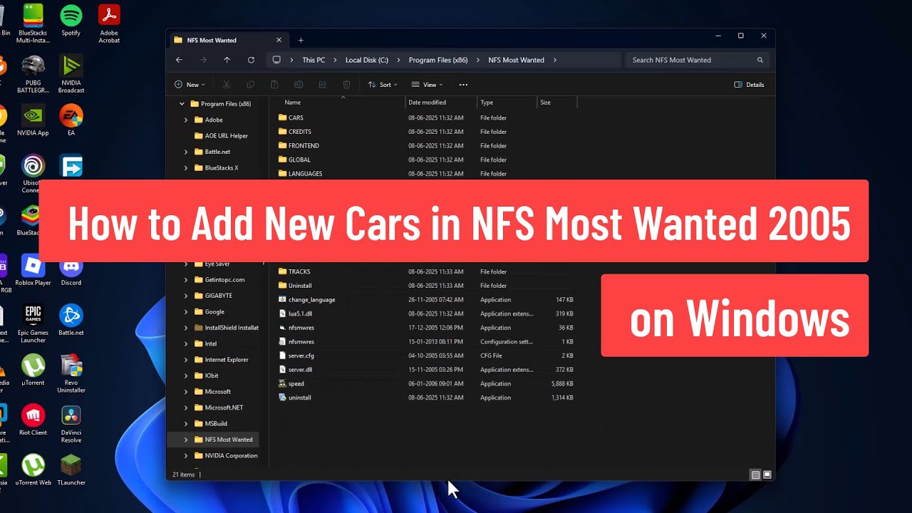 How to Add New Cars in NFS Most Wanted 2005 (2025)