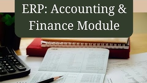 Mastering ERP Finance Modules #erp #finance #accounting #data #cloud #ai #ml #webdevelopment #web