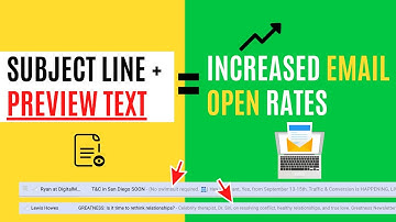 How to Add Preview Text to Your Emails to Boost Email Open Rates