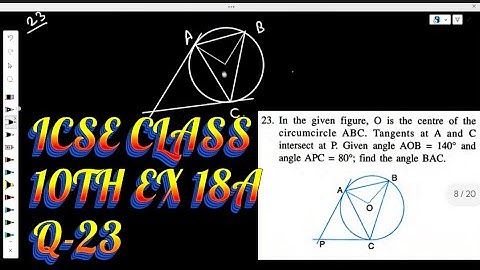ICSE Selina | Exercise 18A Q-23 |ICSE Class 10