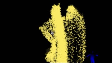 ParticleTest + kinect