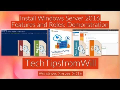 70-740 - Install Windows Server 2016 Features and Roles, Demonstration