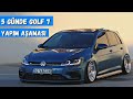 5 GÜNDE GOLF 7 MODİFİYE ETTİK \ 7.5 DÖNÜŞÜM / YAPIM AŞAMASI