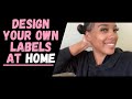 HOW TO MAKE A LABEL IN CANVA | D.I.Y LABEL DESIGN FOR PRODUCTS