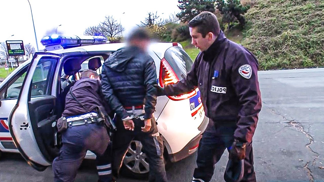 Парижская кольцевая дорога | Полиция в действии