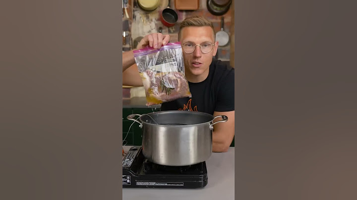 Home Sous Vide Steak Cooking Hack