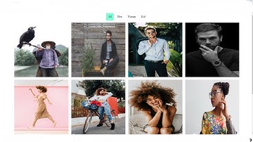 , imgs - Filtering tabs  / simpel javascript tutorial  esay Filter tab imgs with Foreachs