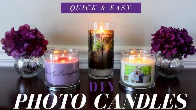 DIY - Frosted Candle Jars Tutorial 