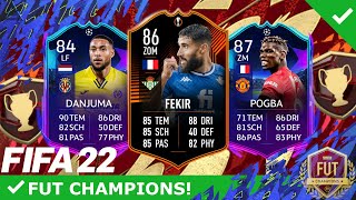 NEUE TEAM UPGRADES!  FUT CHAMPIONS HIGHLIGHTS mit RTTK FEKIR & DANJUMA! | FIFA 22 Ultimate Team